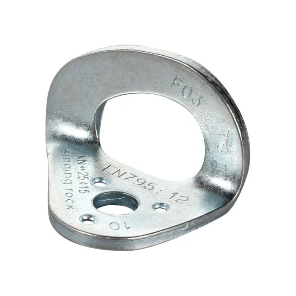 Singing Rock Hanger Plate /zinc-plated, image 1 of 2